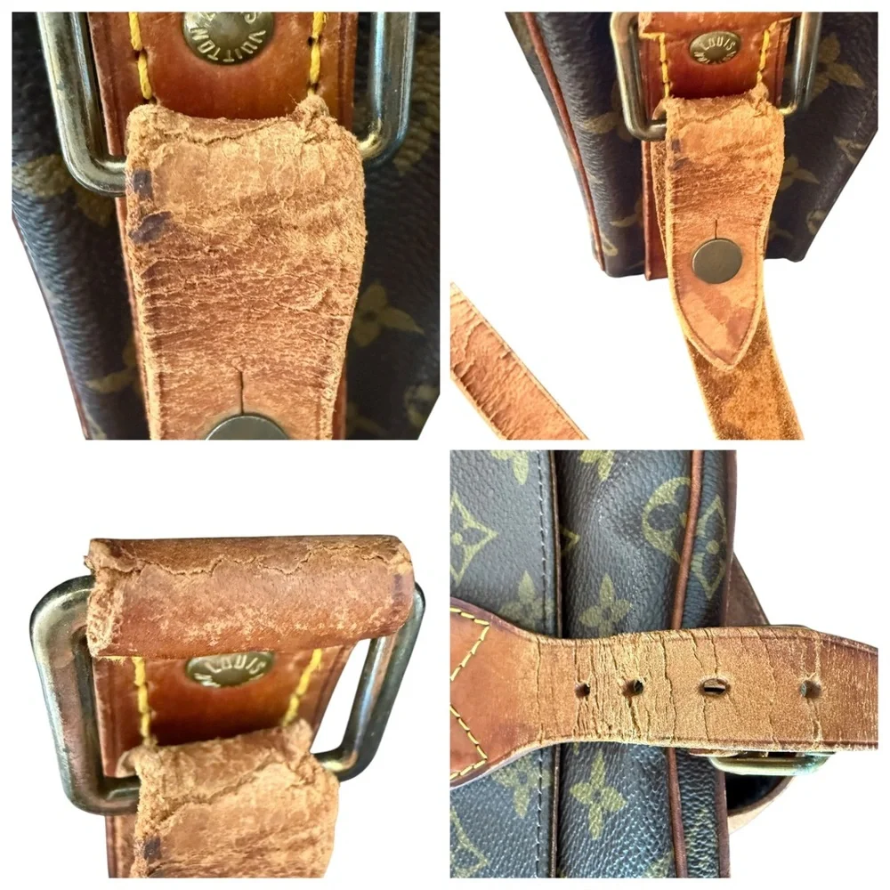 Vintage Louis Vuitton Monogram Cartouchière-Style Flap Crossbody- see Callouts - Picture 12 of 15